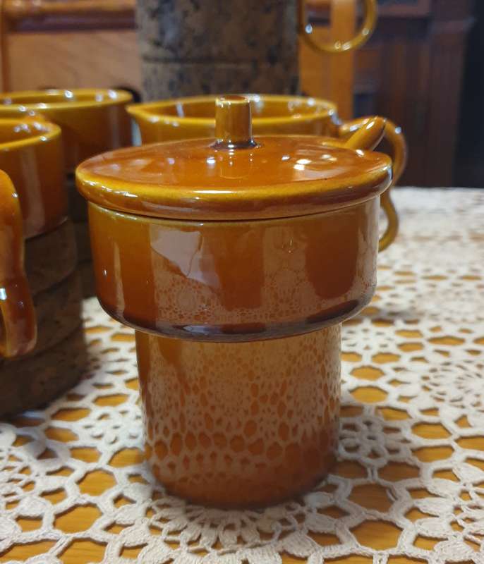 VINTAGE COFFEE SET | MADE IN PORTUGAL | CORK |