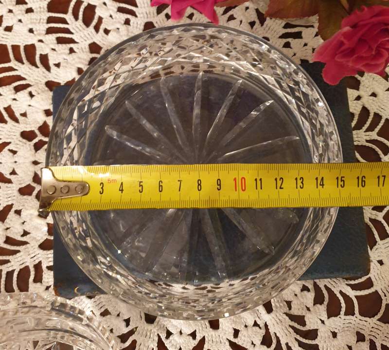 Waterford Giftware Crystal |  Candy Box & Lid |  Very Nice!
