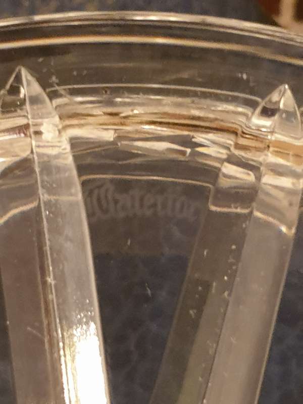 Waterford Giftware Crystal |  Candy Box & Lid |  Very Nice!