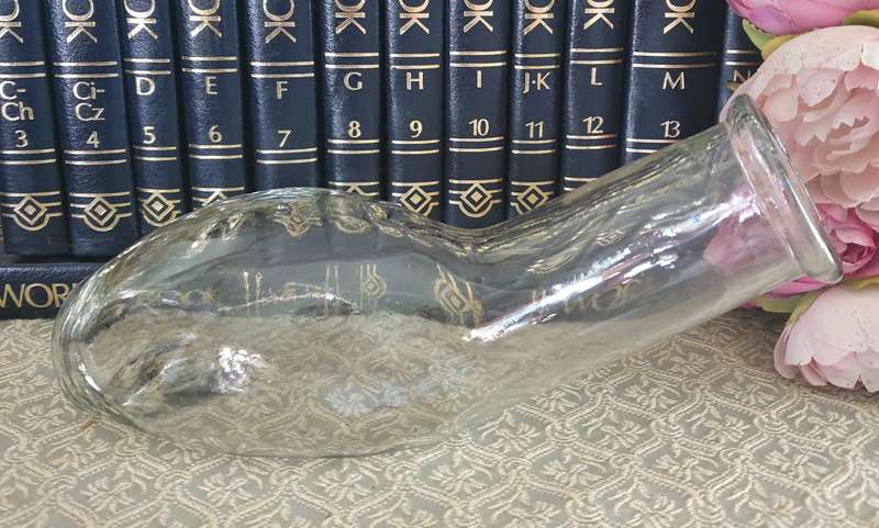 Glass Urine bottle, Hospital bed bottle, Medical glass bottle, hospital