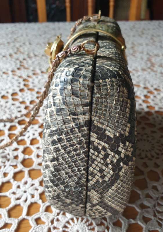 LMN Paris Purse Vintage | Snake Skin | Vintage condition |