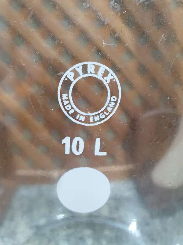 PYREX® 10L Aspirator Bottle with Bottom Sidearm