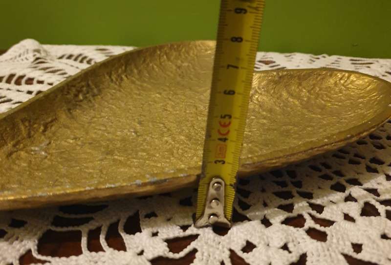 Metal Gold Heart Shape Bowl