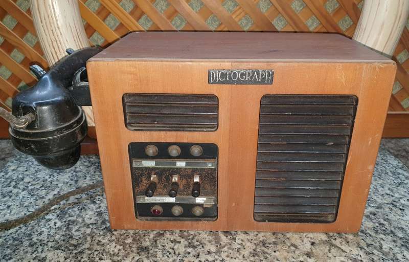 Vintage Dictograph