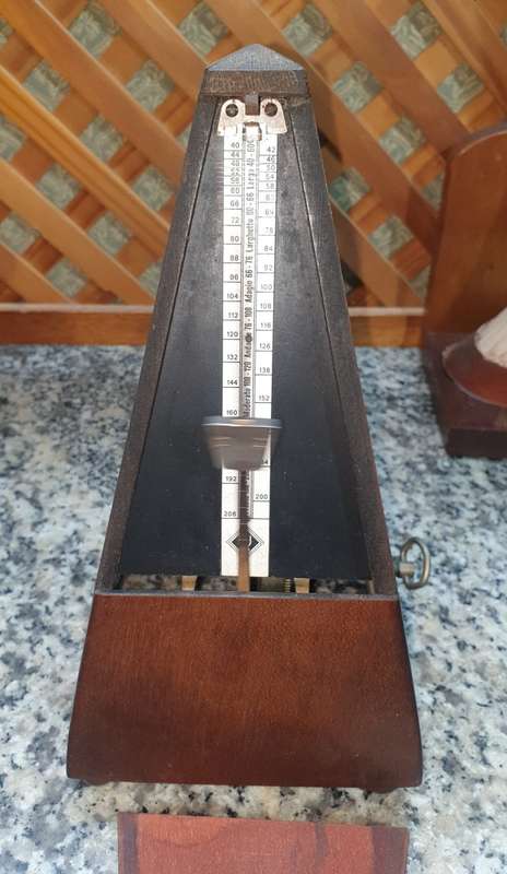 vintage metronome Maelzel