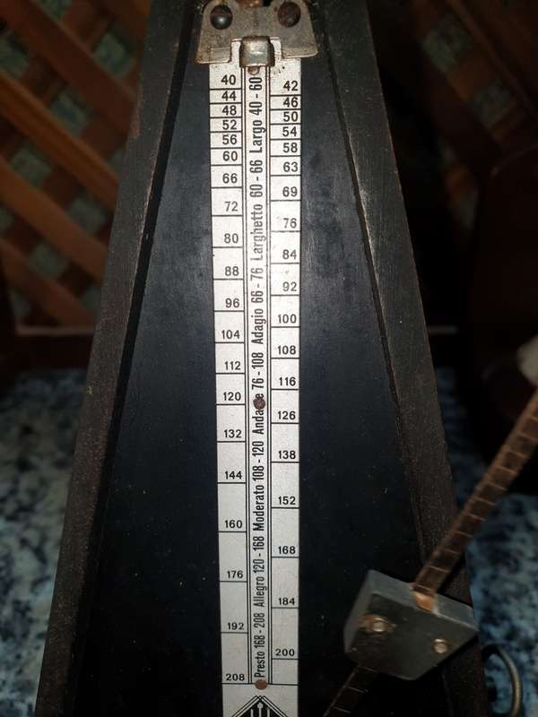 vintage metronome Maelzel