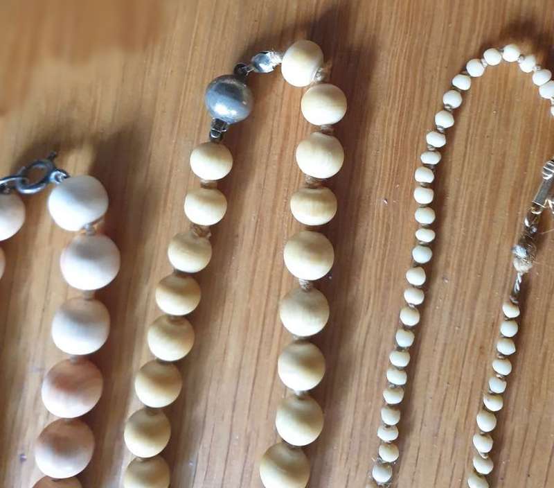 Vintage Bone Jewelry from Nanas closet