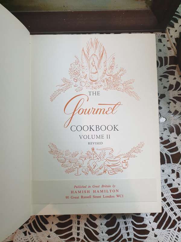 Gourmet Cookbook
