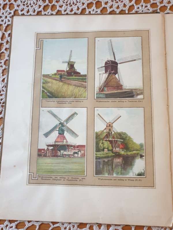 Hollandsche molens - Dutch windmills