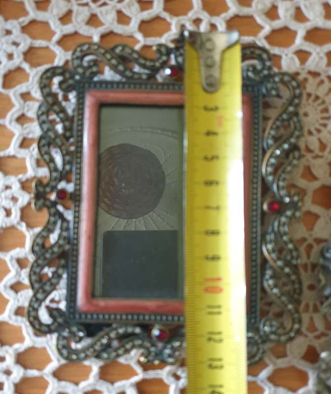 3 Metal | Pewter | Photo Frames | very good condition | Heavy |