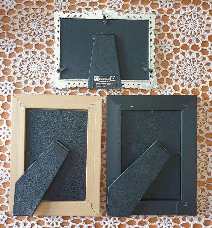 3 Metal  | Photo Frames | very good condition |