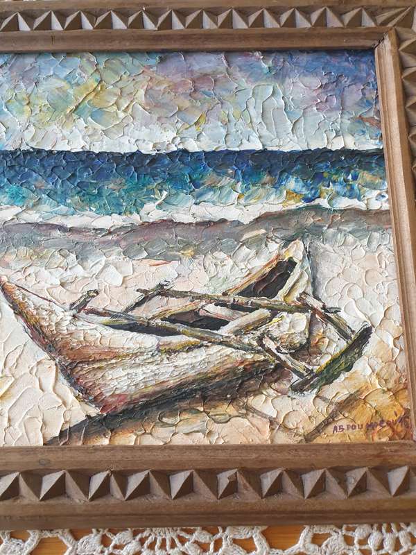 Oil Painting | Vintage | Wooden Frame |