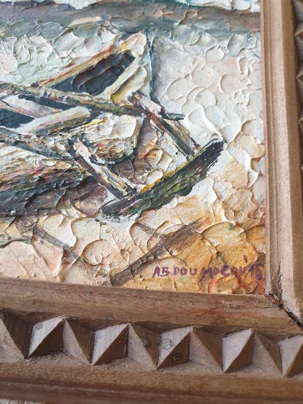 Oil Painting | Vintage | Wooden Frame |