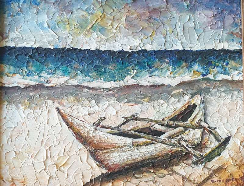 Oil Painting | Vintage | Wooden Frame |