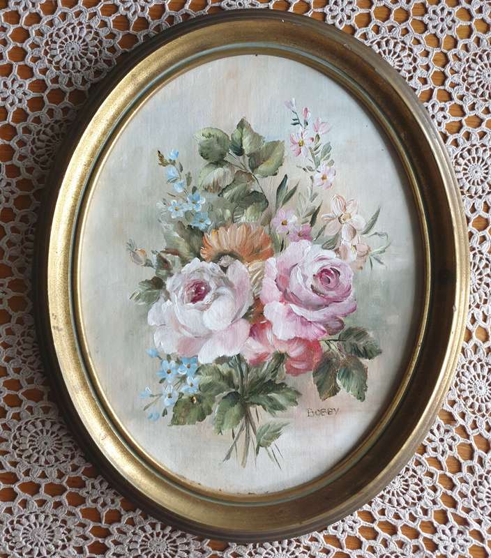 Oval Oil Painting | Bobby Signed |