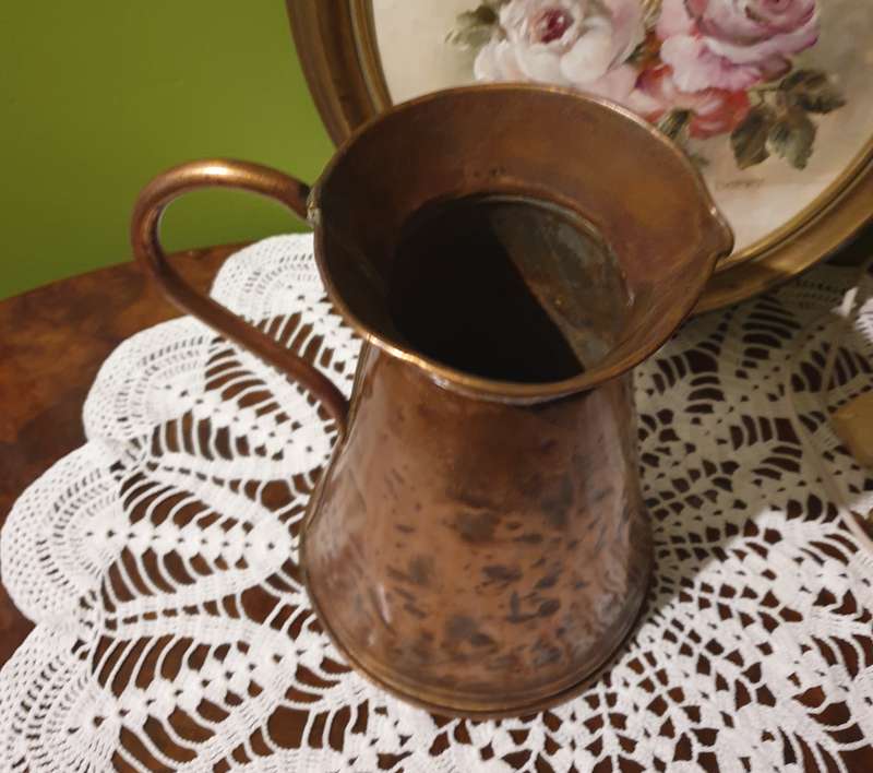 VINTAGE COPPER PITCHER | JUG | DECOR | NO LEAKS | ORNAMENT |
