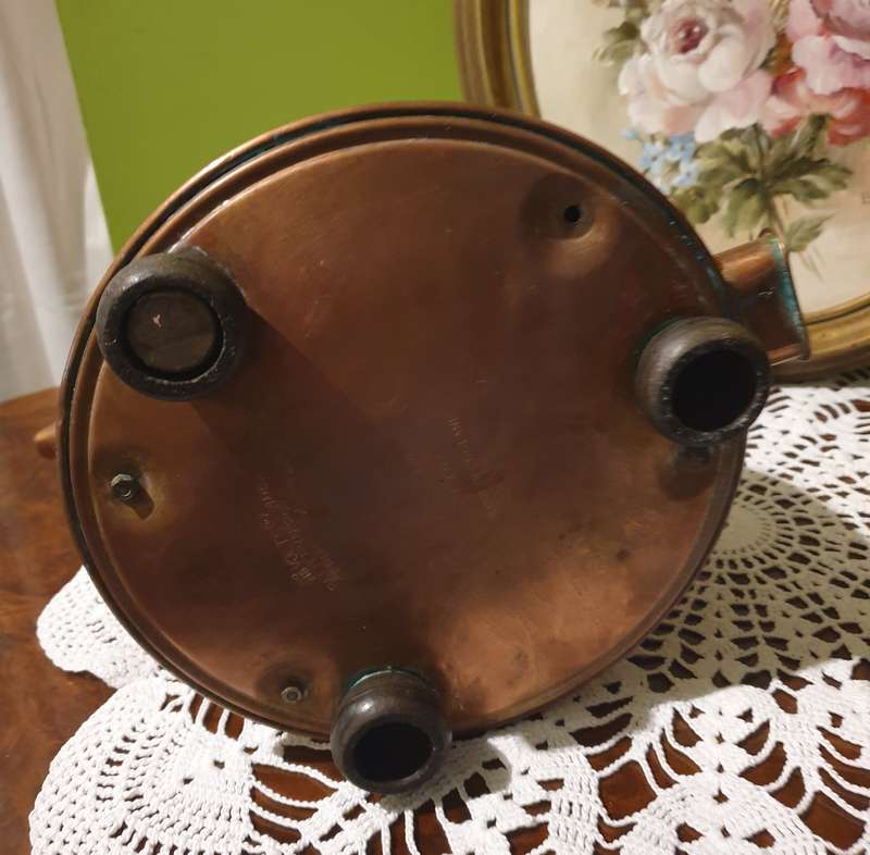 VINTAGE ELECTRIC COPPER KETTLE (NOT WORKING )