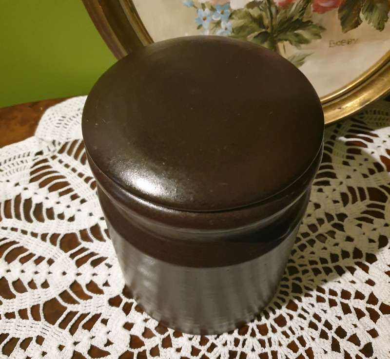 POTTERY CANISTER JAR | KITCHEN |