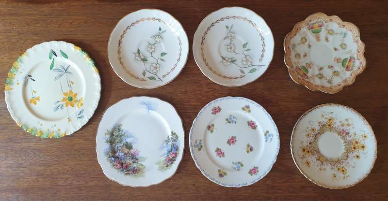 Collection of Saucers and Side Plates | job lot |