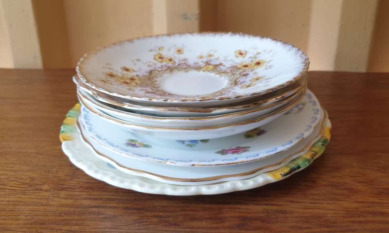 Collection of Saucers and Side Plates | job lot |