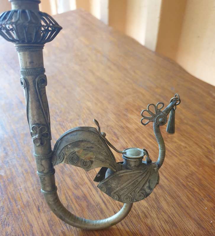 Ancient far-eastern opium pipa