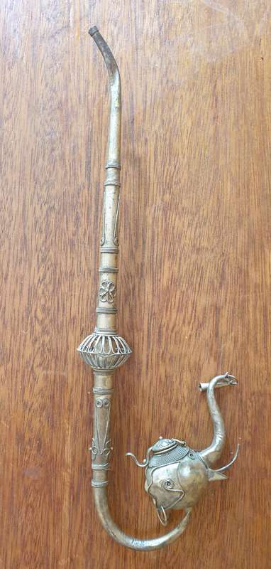 Ancient far-eastern opium pipa