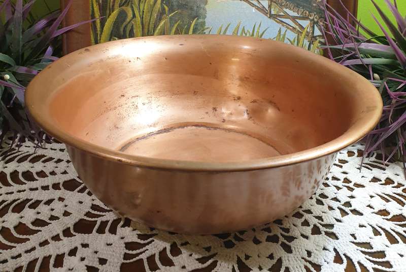 Vintage Copper Bowl