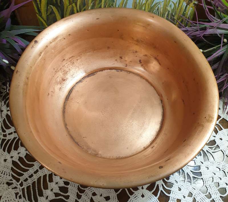 Vintage Copper Bowl