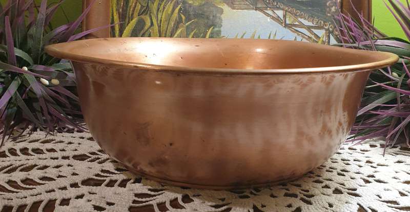 Vintage Copper Bowl