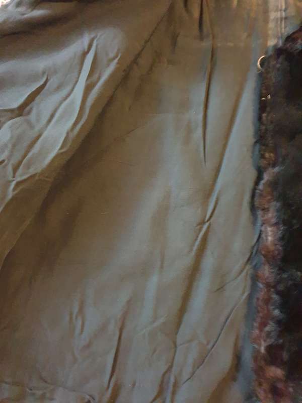 BLACK FUR SHAWL