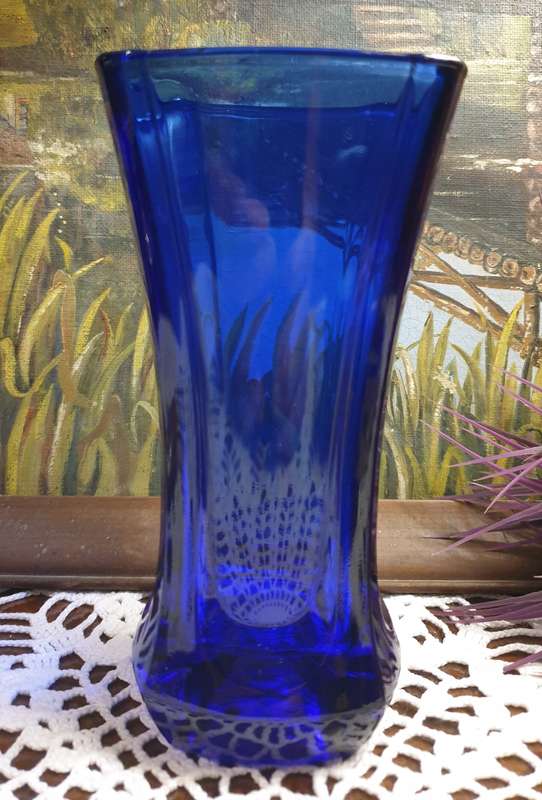 COBOLT BLUE VASE | HEAVY |