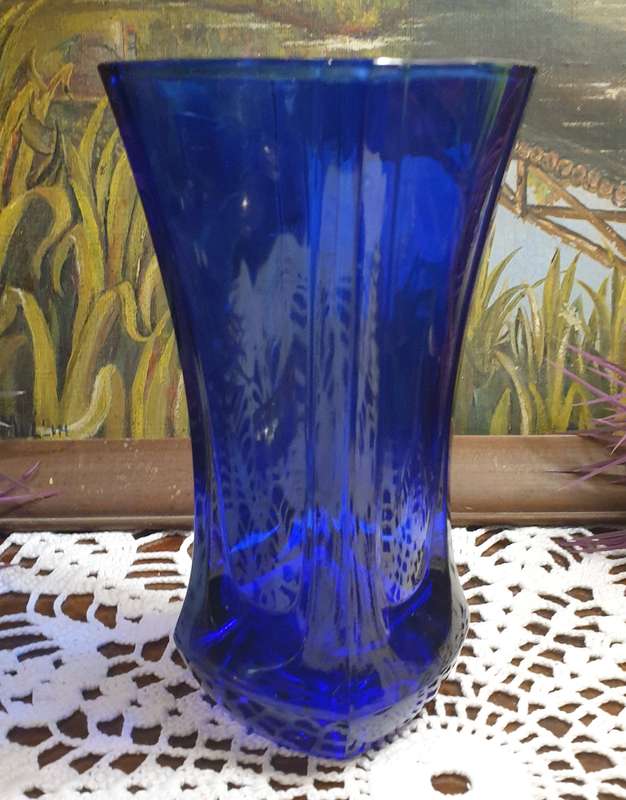 COBOLT BLUE VASE | HEAVY |