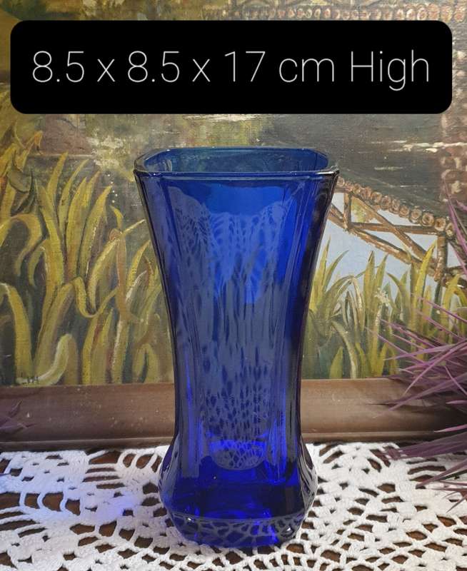 COBOLT BLUE VASE | HEAVY |