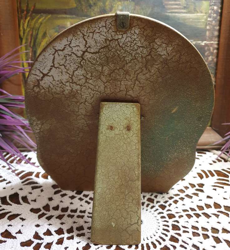 Vintage Barbola Round Mirror