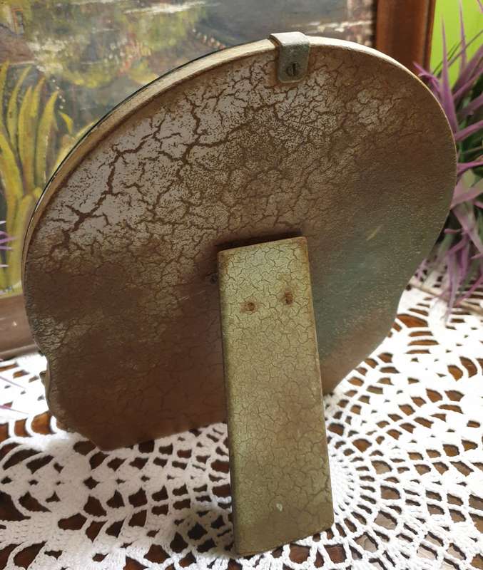 Vintage Barbola Round Mirror