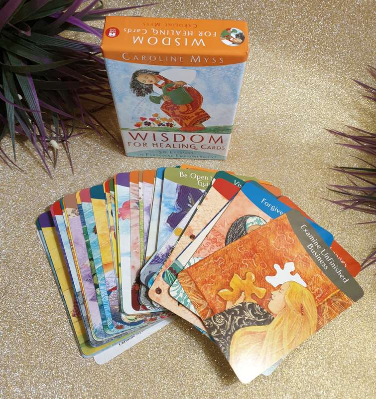 Wisdom for Healing Cards by Myss, Caroline