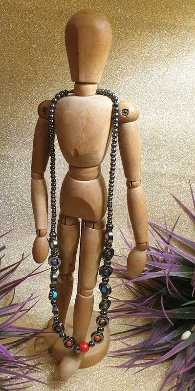 Crystal & Bead necklace