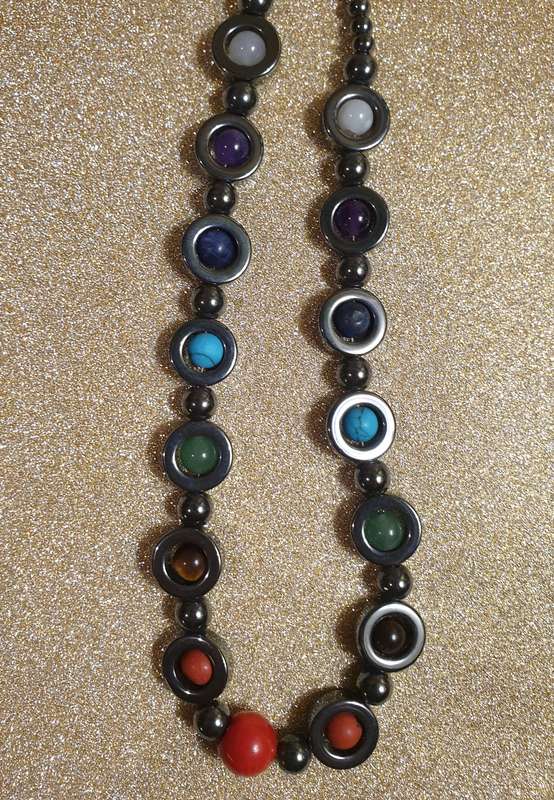 Crystal & Bead necklace