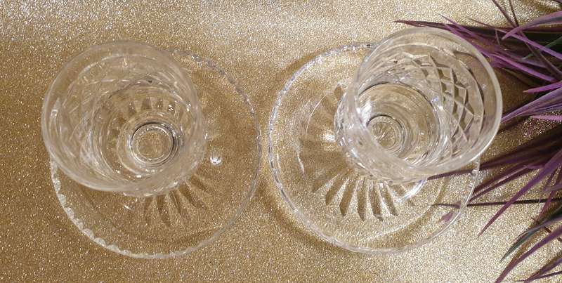 Vintage STUART CRYSTAL England -  Candle Holder