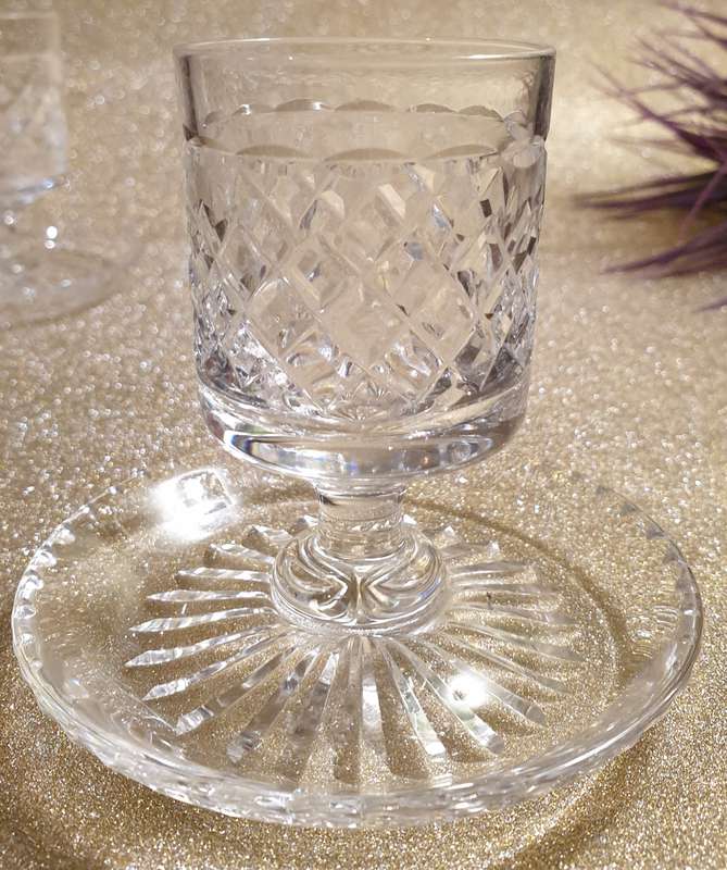 Vintage STUART CRYSTAL England -  Candle Holder