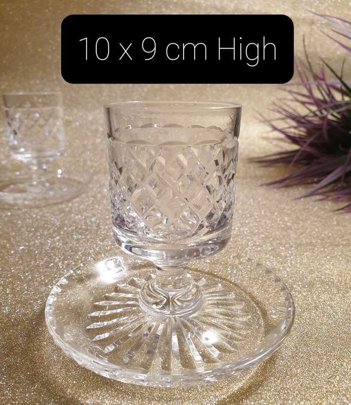 Vintage STUART CRYSTAL England -  Candle Holder