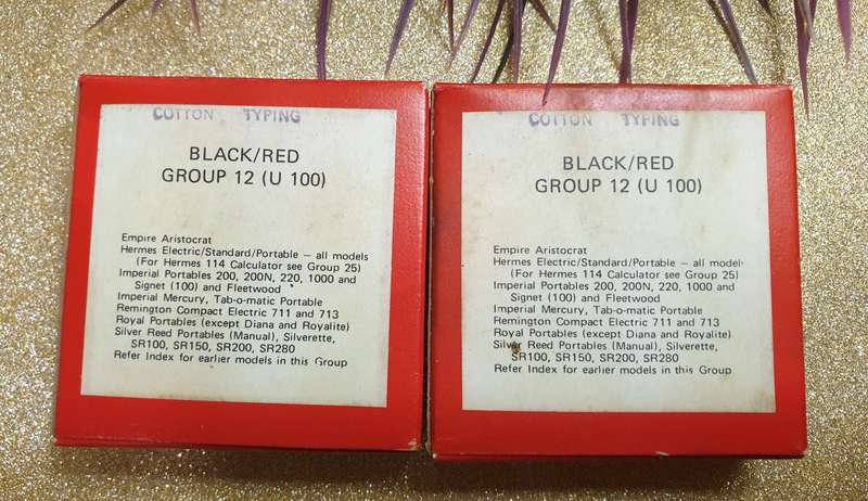 TYPEWRITER RIBBONS