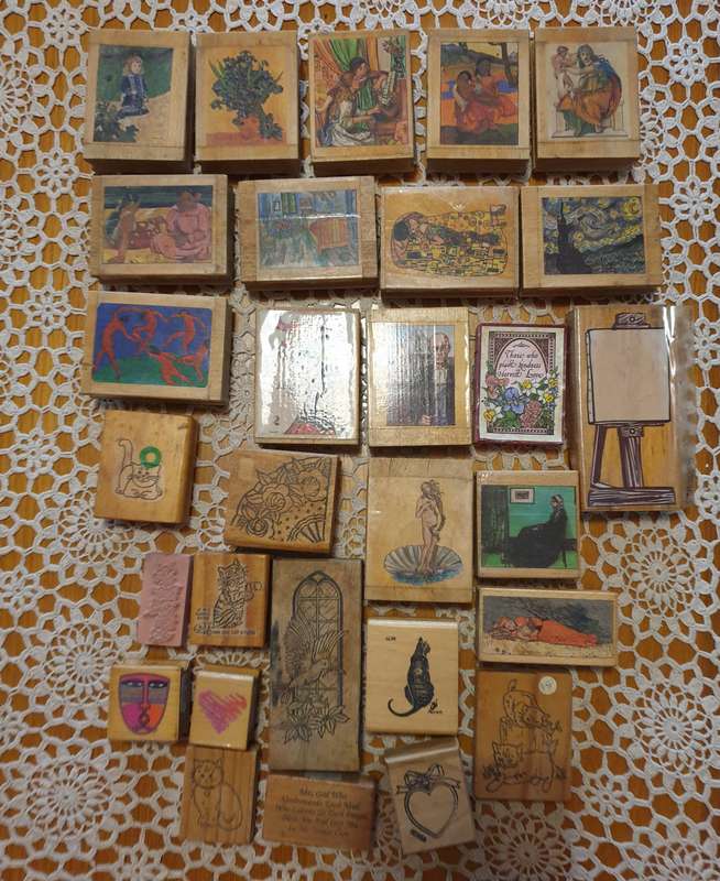 Rubber Stamp Collection | 29 Rubber Stamps | Museum Collection etc |