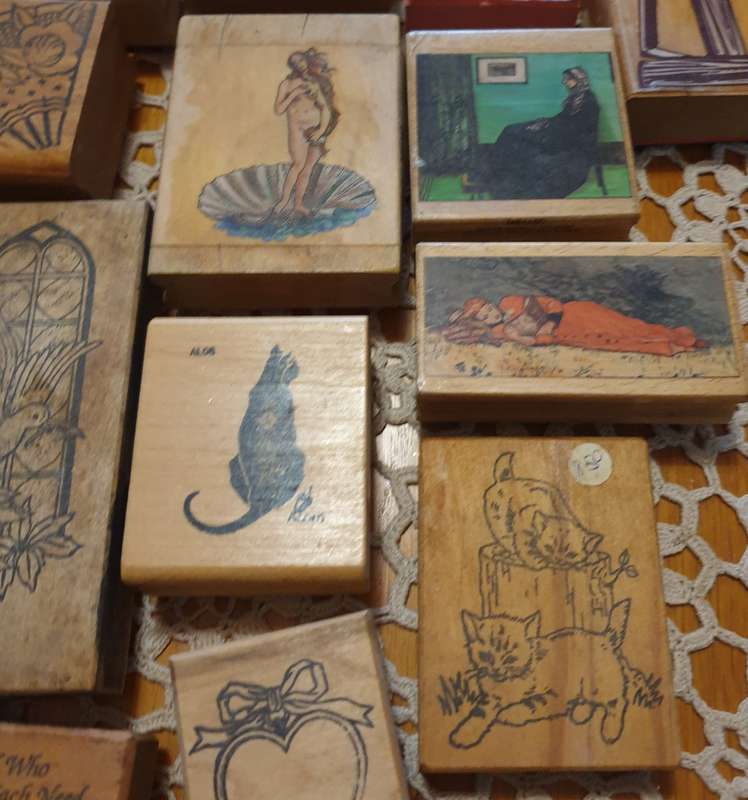 Rubber Stamp Collection | 29 Rubber Stamps | Museum Collection etc |