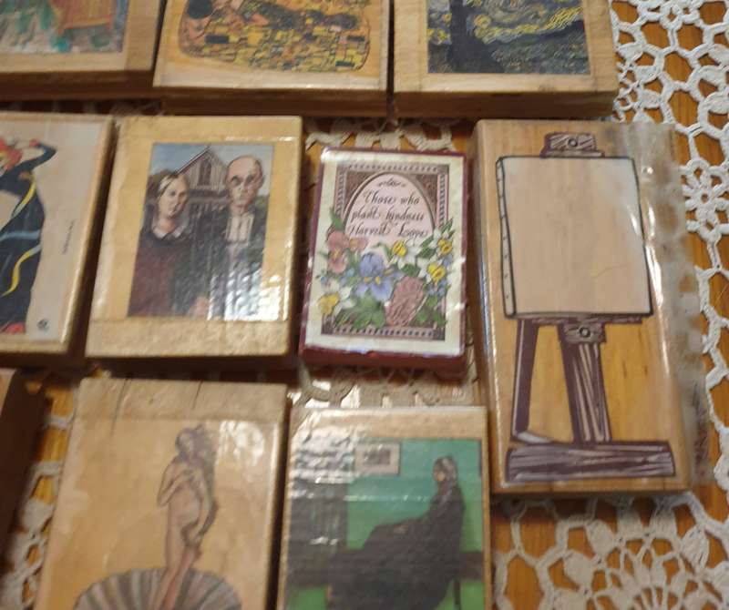 Rubber Stamp Collection | 29 Rubber Stamps | Museum Collection etc |