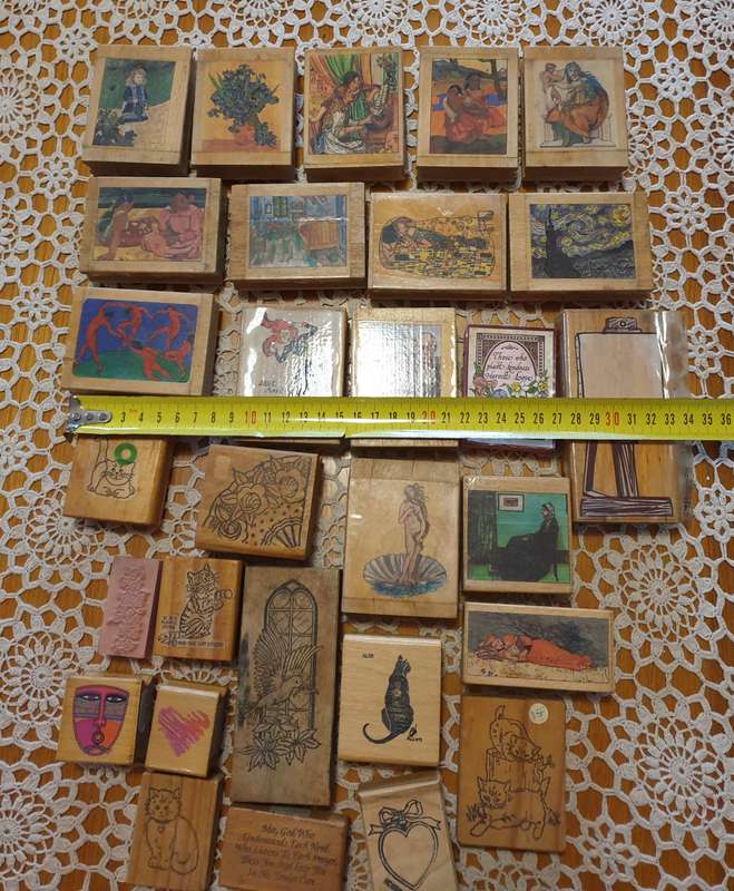 Rubber Stamp Collection | 29 Rubber Stamps | Museum Collection etc |
