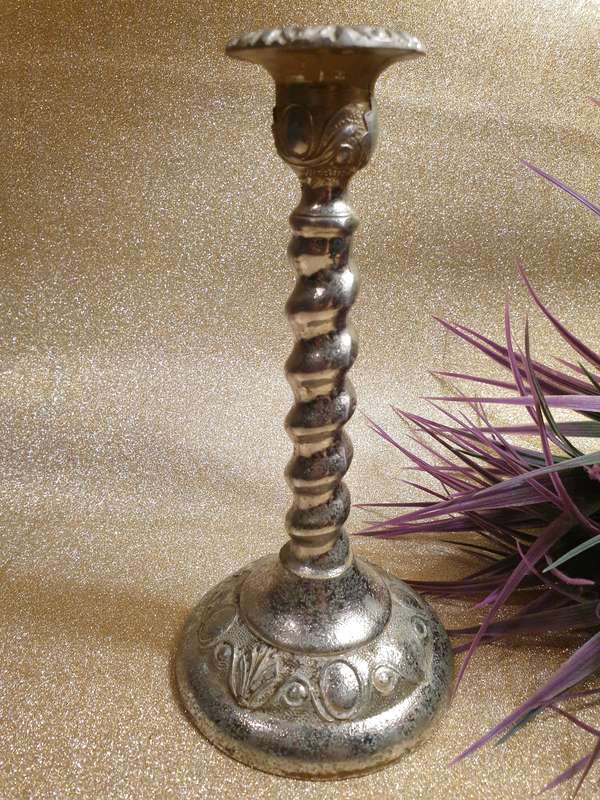 SET OF CANDLE HOLDERS | METAL | MADE IN ENGLAND |