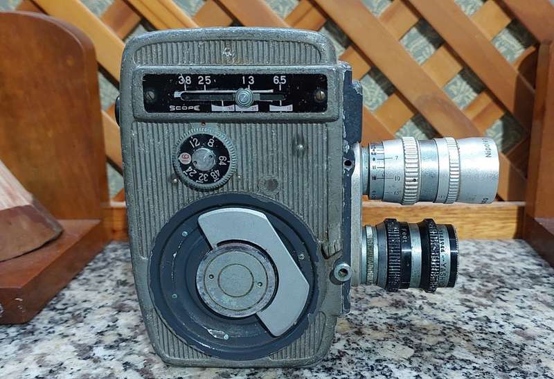 Yashica 8 with twin lenses ,  8mm Movie Camera