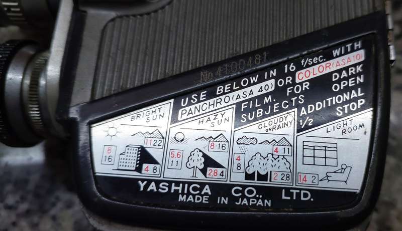 Yashica 8 with twin lenses ,  8mm Movie Camera