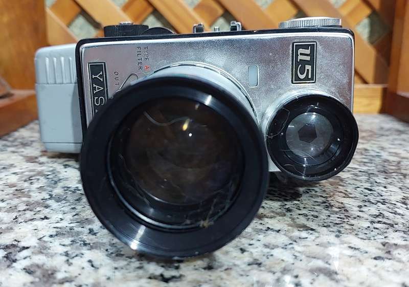 Yashica Electro 8 with auto threading  ,  8mm Movie Camera